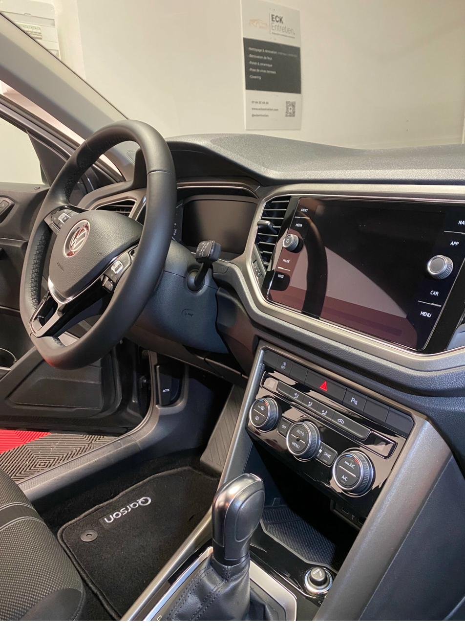 Intérieur VW T-Roc nettoyé
